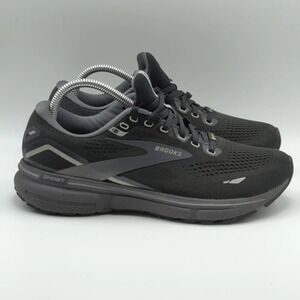 Brooks Ghost 15 GTX Shoes Mens Size 9.5 Black GORE-TEX Running Sneakers